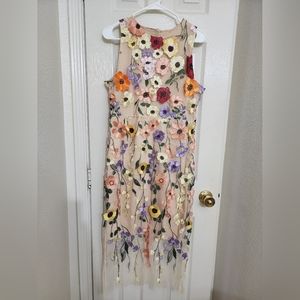 Size S 3D Floral Dress